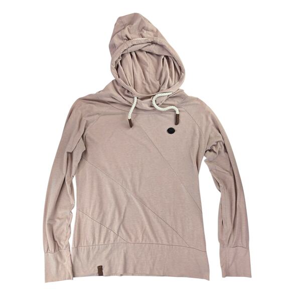 Naketano | Pink, Light Weight Hoodie | Size Large - Picture 1 of 5